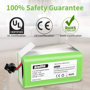 Li-Ionen-Batterie für die Exzellenz von Conga, Deebot N79S, N79, DN622, Robovac Eufy, 11s, 12, X500, 950, 990, 1090, 1790, 1990, 14,4 V, 2600mah 11 Hauptumsatzbatterien Conga - №8