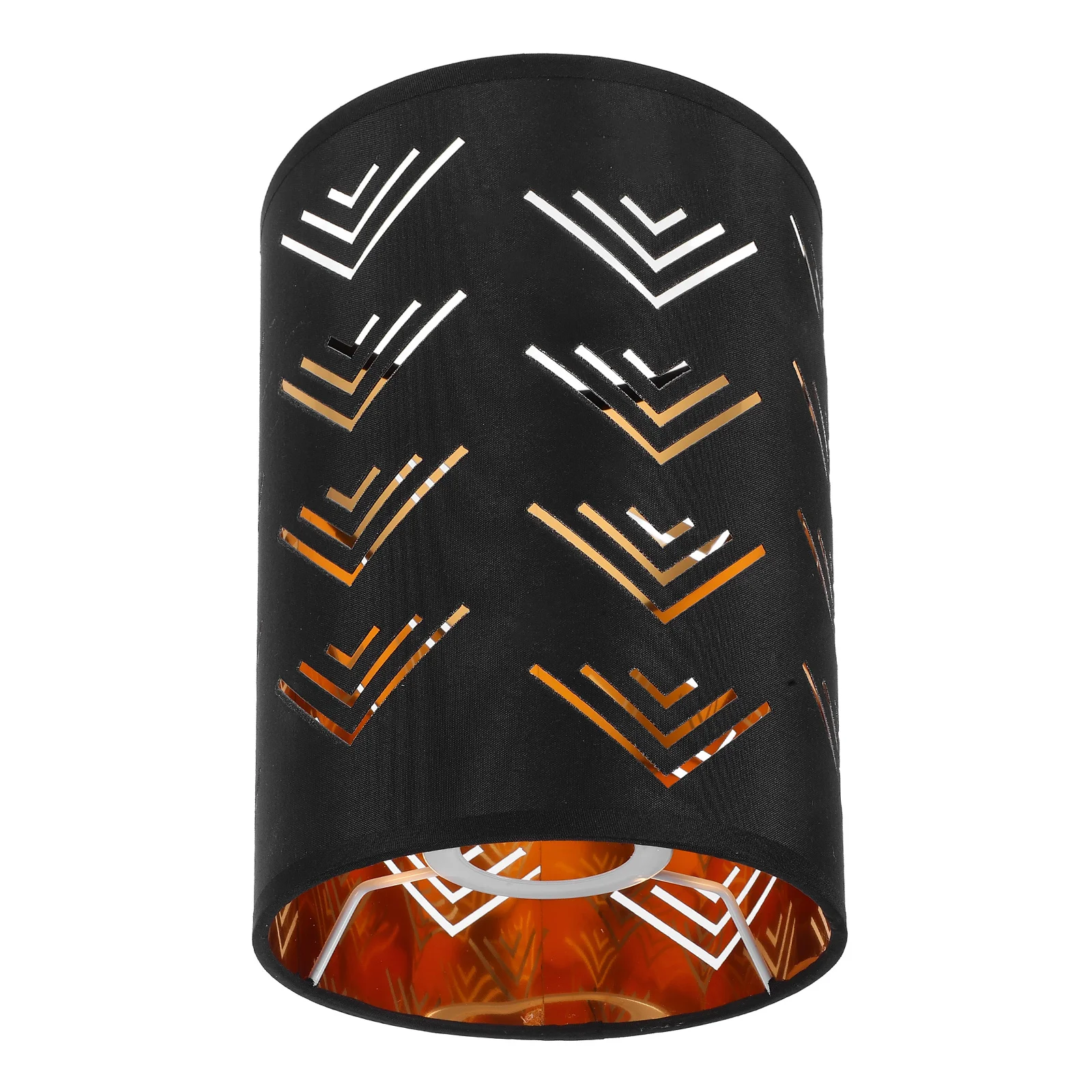 

Round Hollow Carved Lampshade E27 Stylish Durable Modern Bedroom Study Living Room Decor Unique Light Shadow Effects Metal