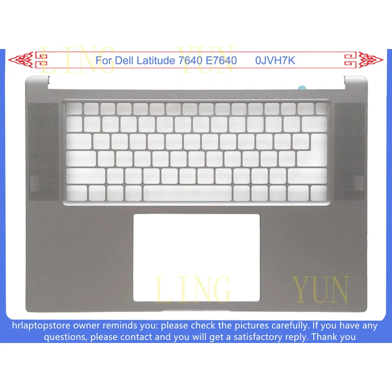 Z   New For Laptop Dell Latitude 7640 E7640 Upper Case Palmrest Cover C Shell