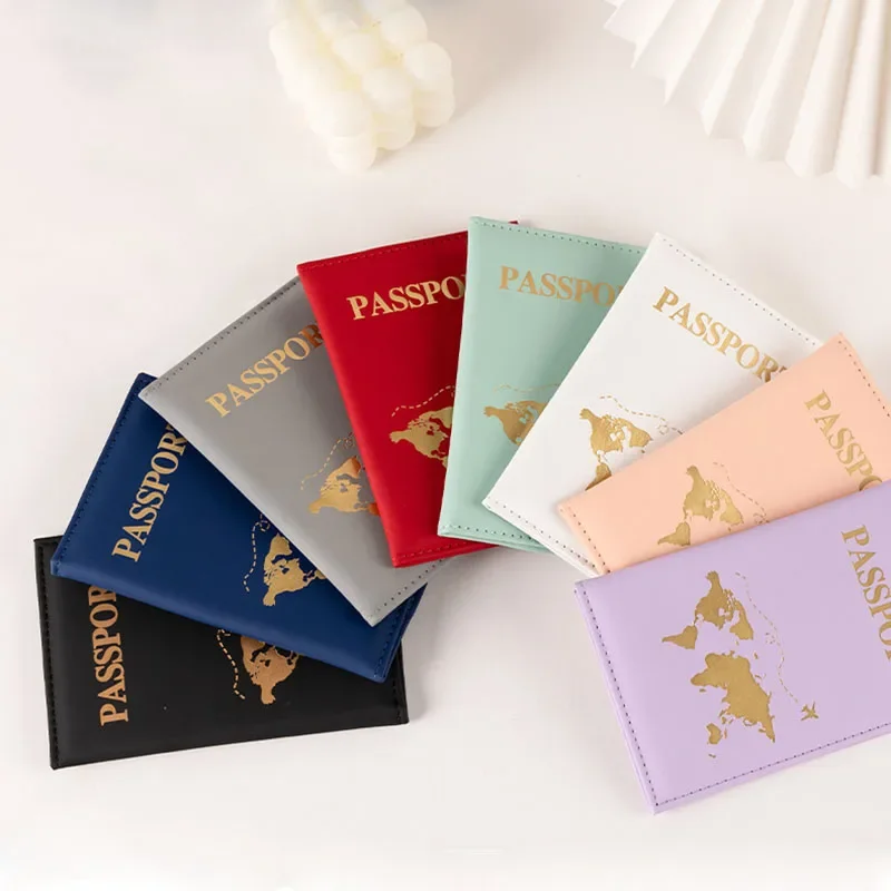 Travel Passport Covers for Women Girl Passport Protective Card Case Travel Credit Card Holder ID & Document Passport Holders