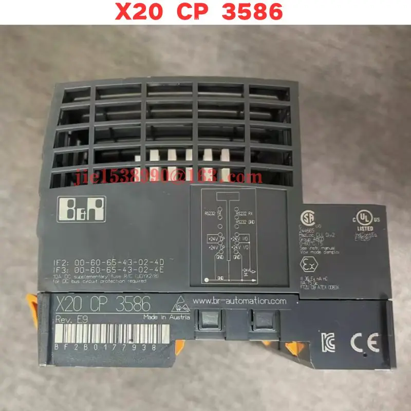 

Used Modules X20 CP 3586 Normal Function Tested OK