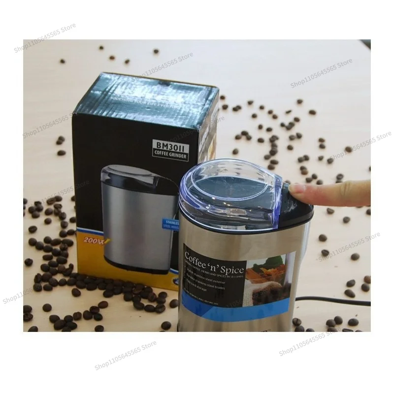 Household Portable Mini Electric Bean Grinder Grinder Beater Grinder Coffee Beans Pepper