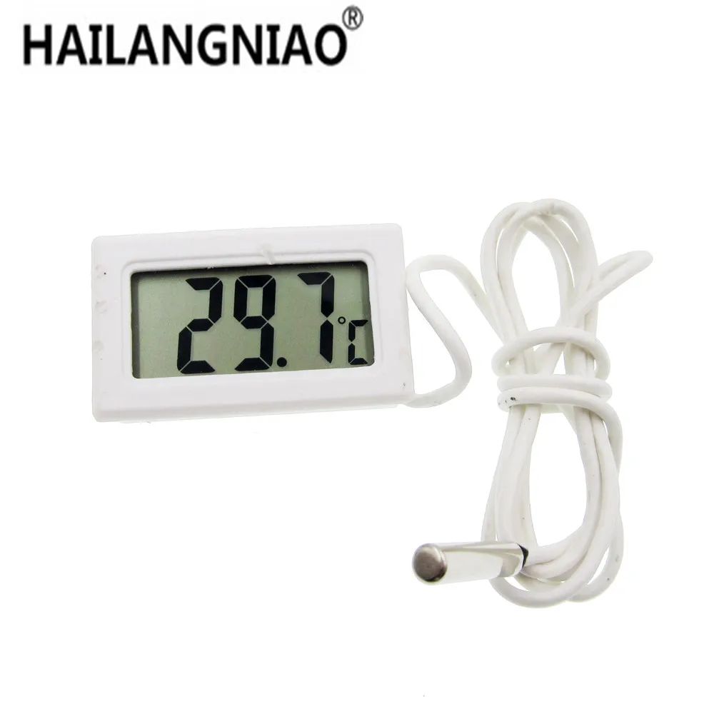 ميزان الحرارة الرقمي أدوات ميزان حرارة السيارة الإلكترونية الرطوبة الرطوبة مقياس الحرارة الاستشعار البيرومتر الحرارة