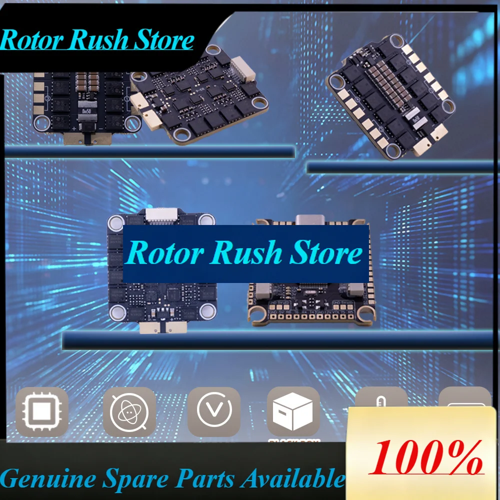 RoRusHPXGRC F405 Flight Controller ICM42688P With 55A/60A/70A 4in1 Brushless ESC Stack 30.5x30.5mm For For FPV Freestyle Racing
