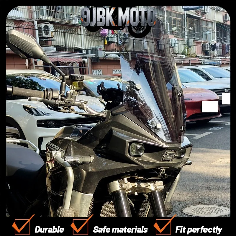 For Keeway Motorcycle 800X  Windshield Wind Deflectors Viser Visor Screen Increased heig ht and thickened guide plate