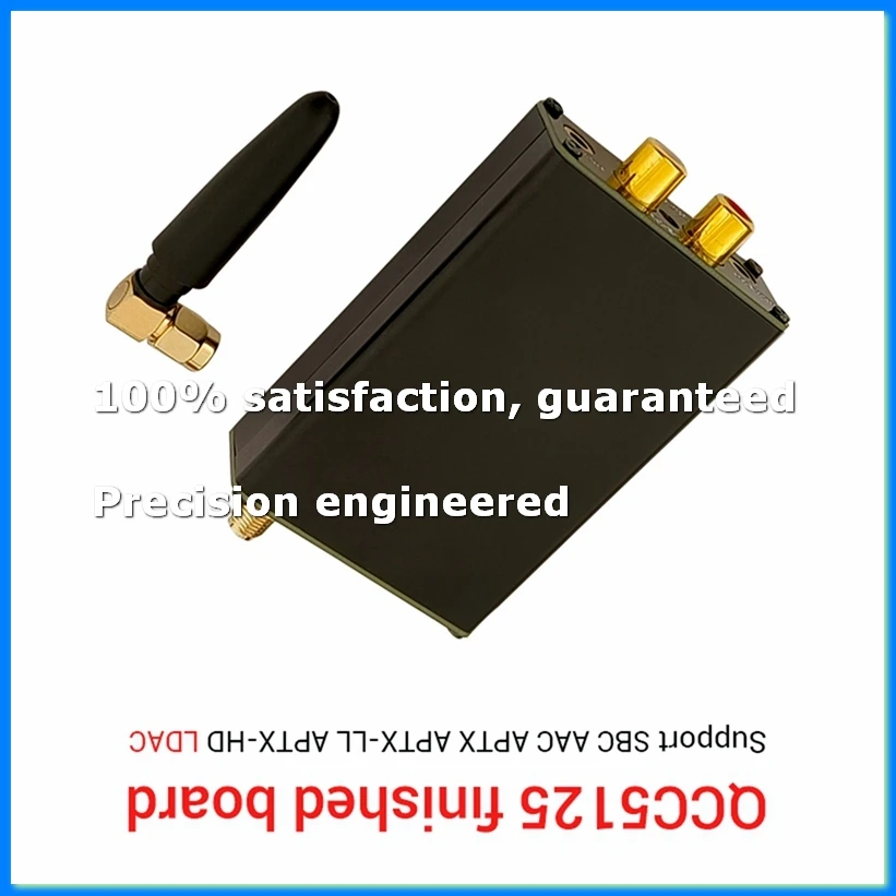 QCC5125 Isolated Audiophile-Grade Lossless Qualcomm Bluetooth Decoder Receiver Preamplifier Board Support LDAC/-BCBW