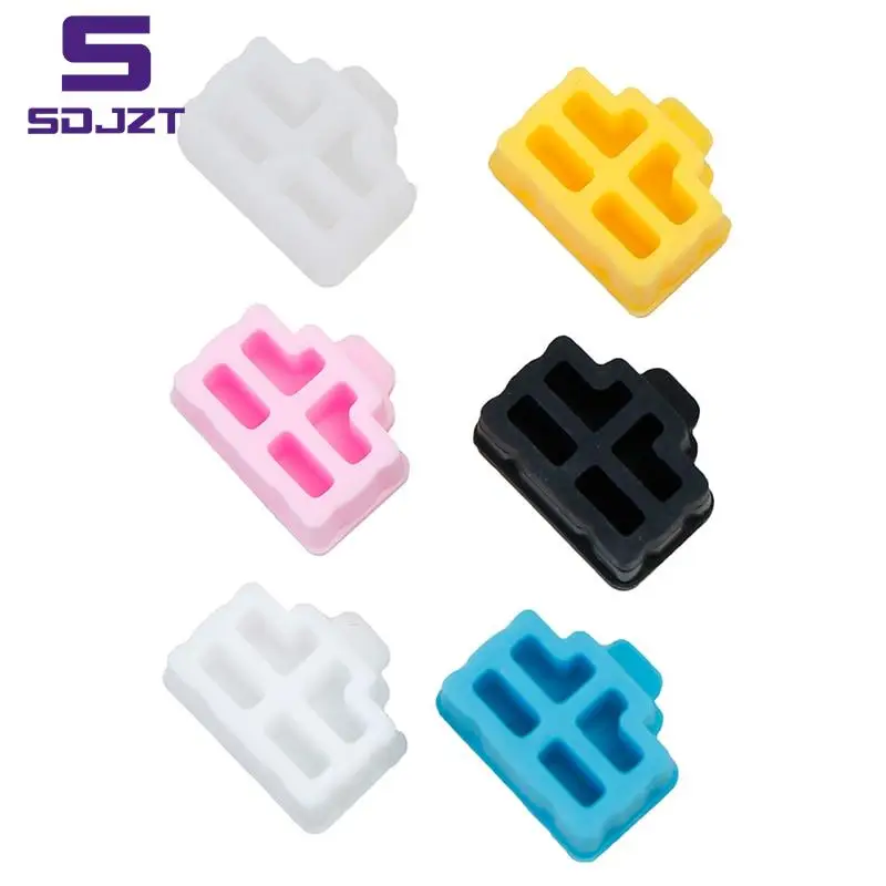 10pcs/lot Ethernet Hub Port RJ45 Anti Dust Cover Cap Protector Plug RJ45 Dust Plug For Laptop/ Computer/ Router RJ45 Connector