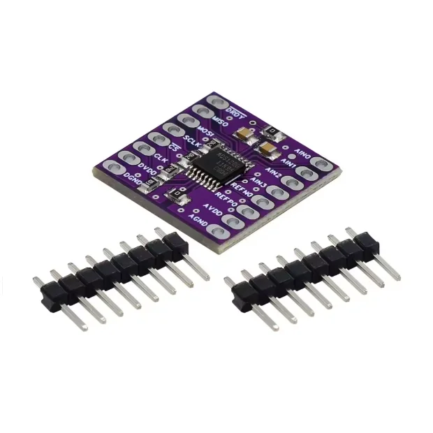 ADS1220 ADS1120 ADC SPI low-power 24 bit 16 bit analog-to-digital converter