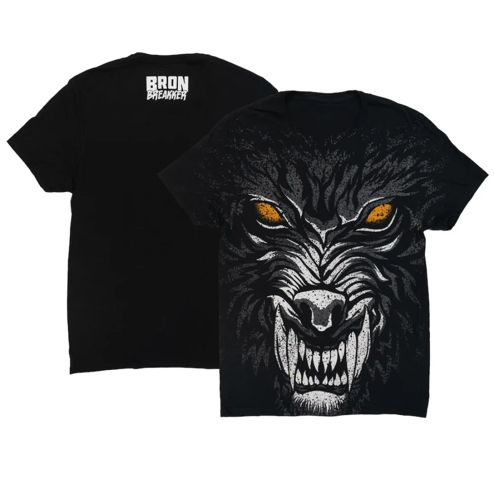

2025 Summer Men's New Product Launch Jersey Plus Size Black Brown Circuit Breaker Dog Print T-Shirt 100% Cotton Top