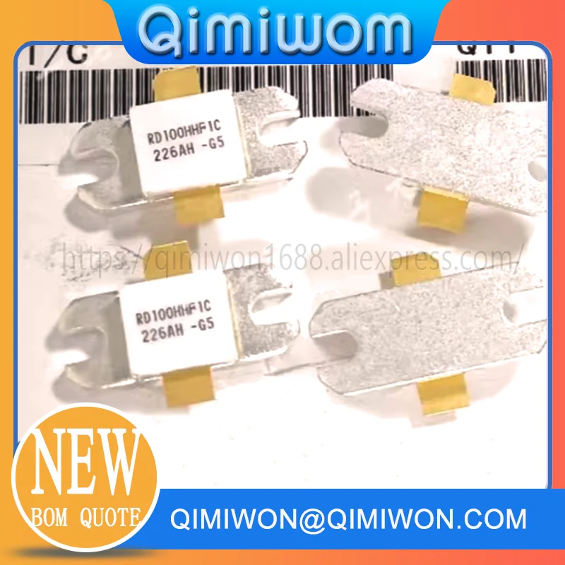 

100% New Original RD100HHF1 RD100HHF1C RD100HHF1-101 RD100HHF1C-501 - Silicon MOSFET Power Transistor 30MHz,100W