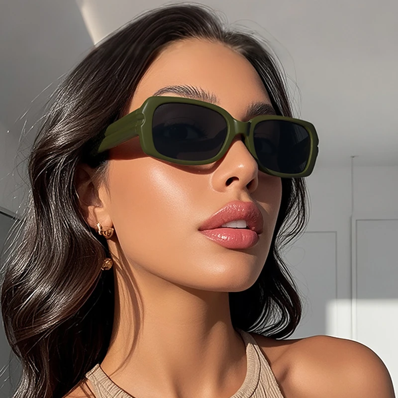 

New Fashion Vintage Sunglasses Classic Retro Square Sunglasses Women Brand Vintage Travel Small Rectangle Sun Glasses