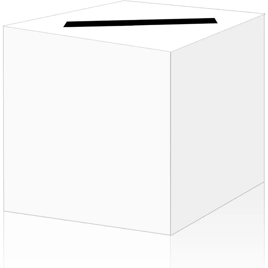 白い貯金箱 カードボックスホルダー 結婚式 パーティー 誕生日 ベビーシャワー ブライダルシャワー 抽選券用