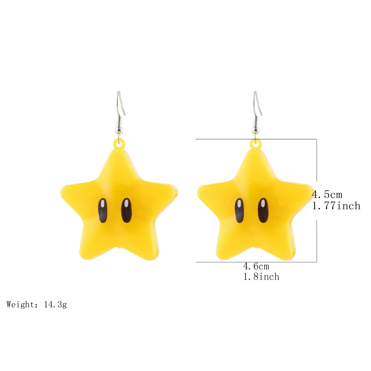 ライトアップスターネックレス 光るペンダント ビーズチェーン付き LEDライトアップジュエリー パーティー レイブ フェスティバル 子供 女性 ギフト