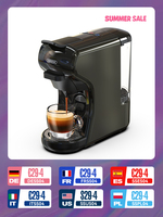 HiBREW Coffee Machine 19 Bar 4in1 Hot & Cold Multiple Capsule Espresso Cafetera Pod Coffee Maker Dolce Milk Nexpresso Powder H1A