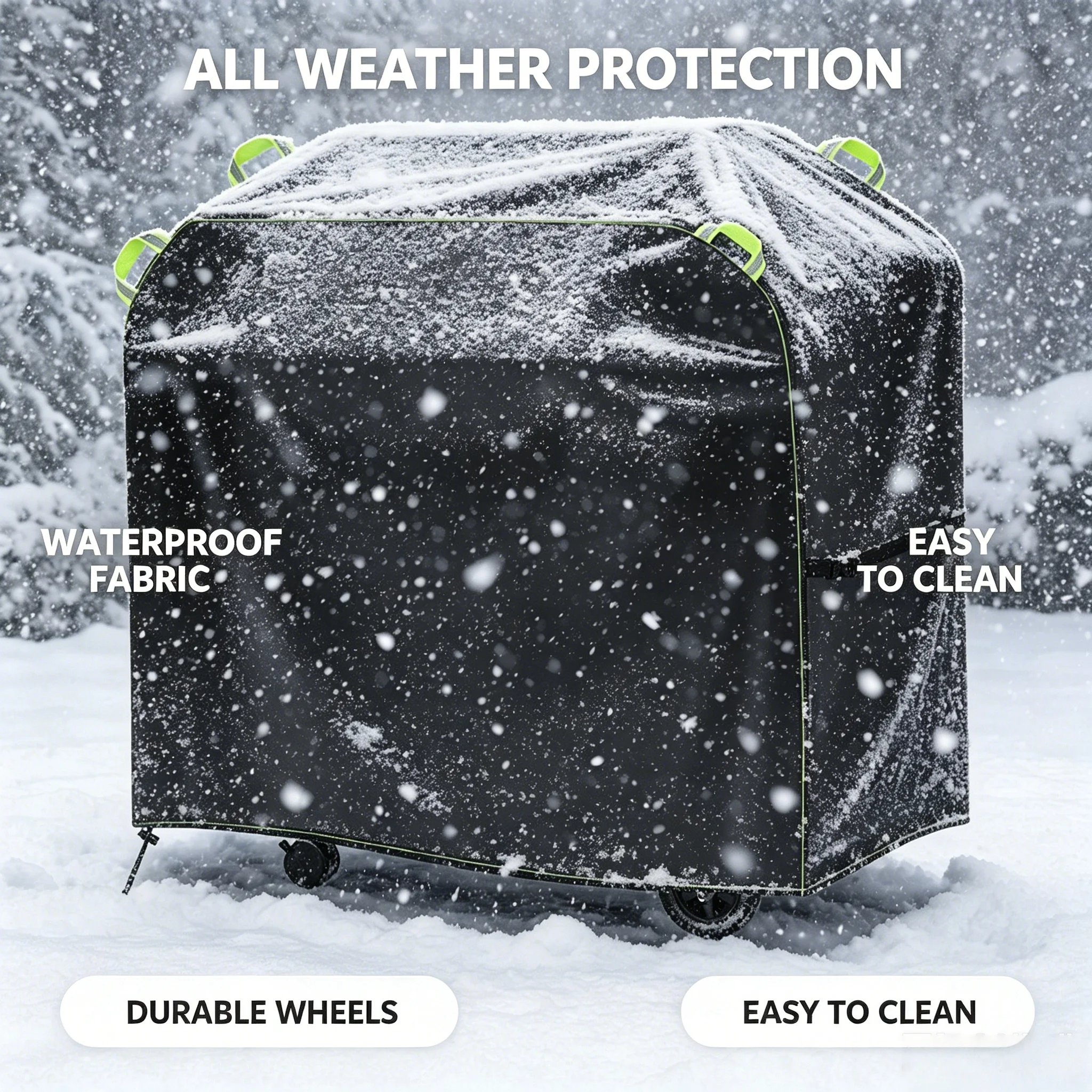 420D Oxford Fabric Outdoor BBQ Covers,Waterproof/Rip-Proof/Dustproof/UV-Resistant,for Weber,Electric Charcoal Gas Grill Covers