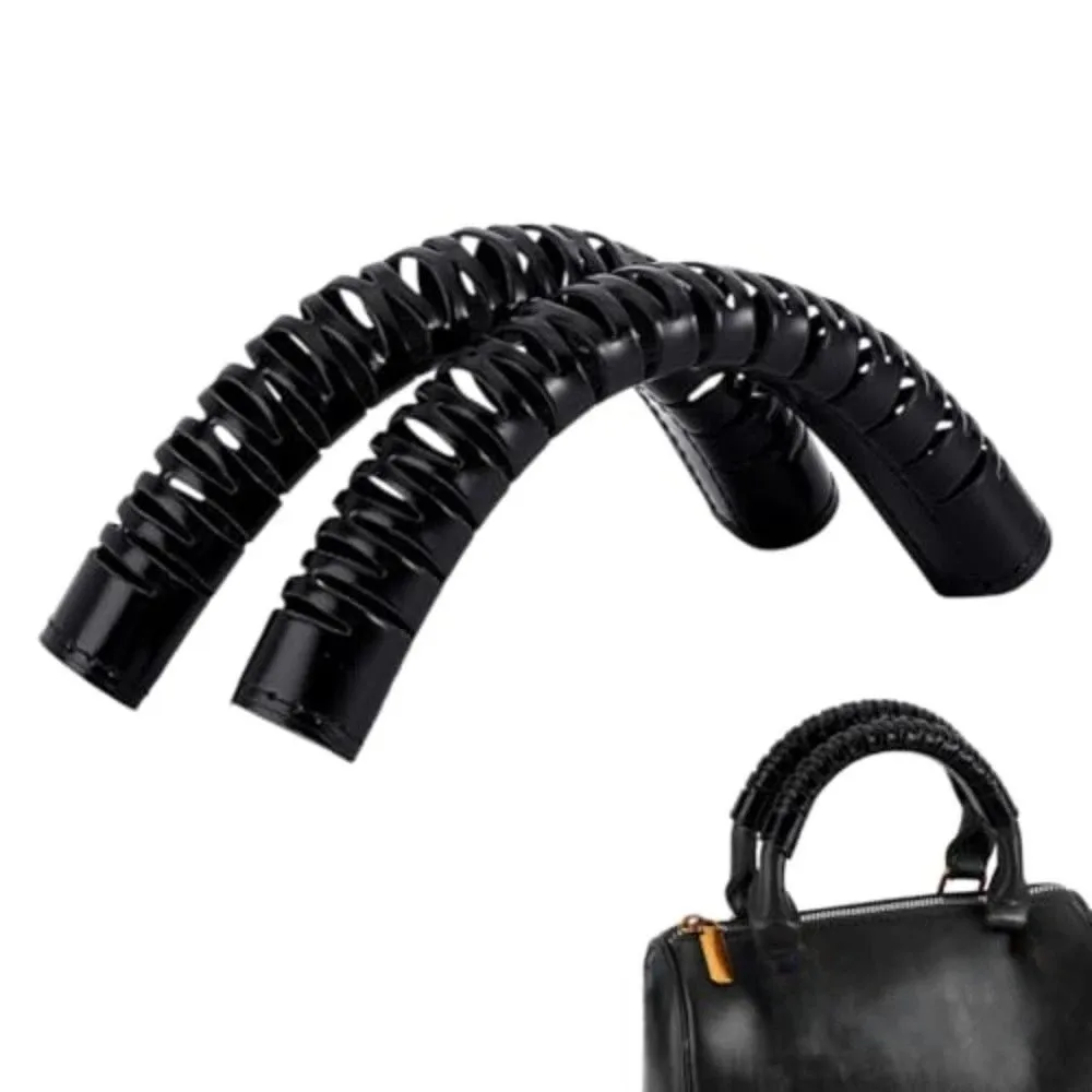 

2Pcs/Set Soft Handbag Handle Leather Wrap Cover Leather Abrasion Resistan Purse Strap Cover Stain Resistant