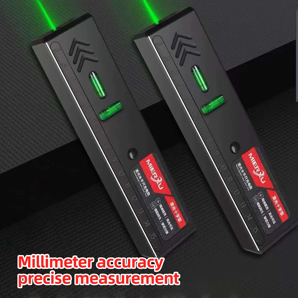 DC 5V Kreuzlaser mit Magnet auf der Rückseite, hochpräzises Nivellierwerkzeug, Typ-C wiederaufladbar, für Fliesenverlegung, Holzbearbeitung und Dekoration – Detail 4