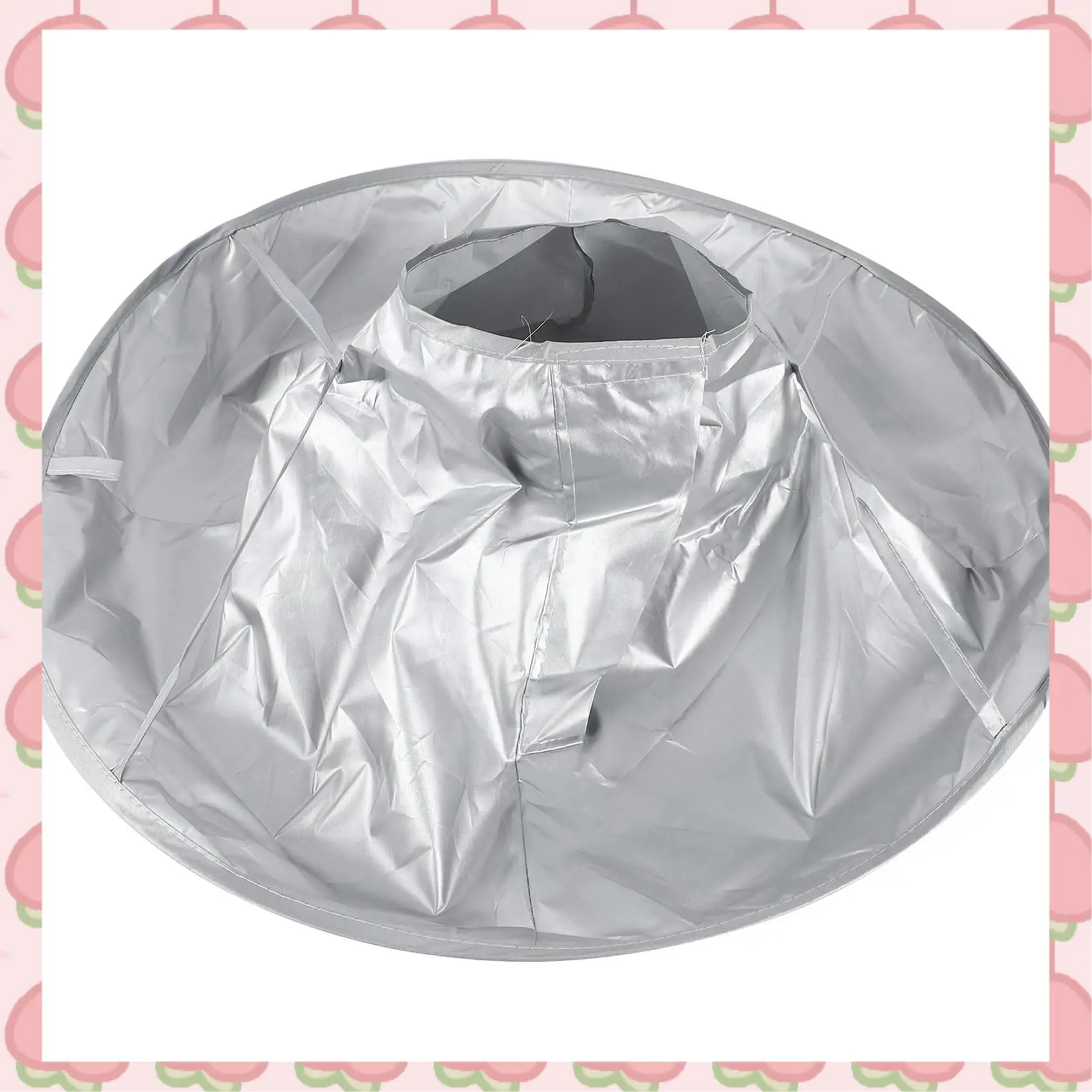 

N18R 2X Salon Barber Gown Cloth Hair Cutting Cloak Umbrella Hairdressing Cape Home Use Shawl Apron