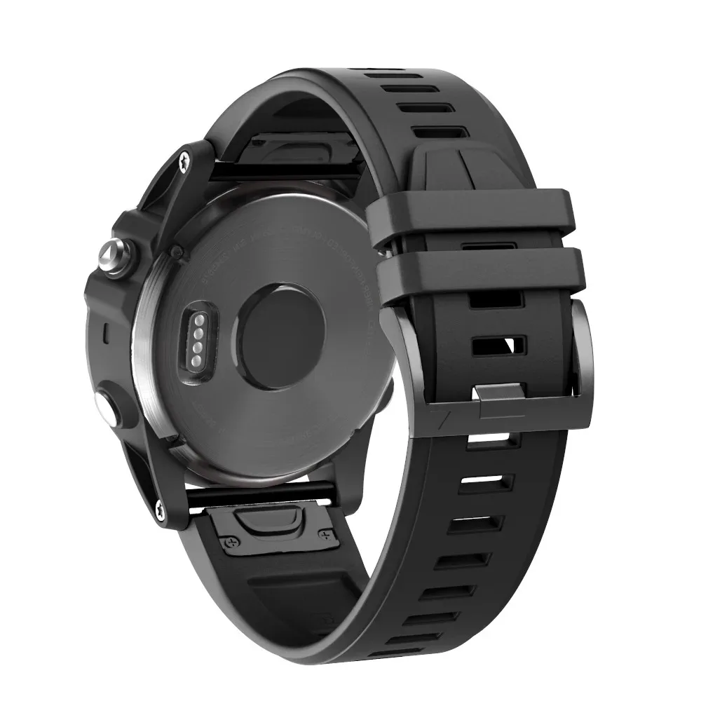 ل Garmin Fenix 3 Fenix 5 Fenix 5 plus Fenix 6X Fenix 6X Pro Fenix 6 GPS Fenix 7 Fenix 7X Forerunner 935 945 حزام سيليكون #4