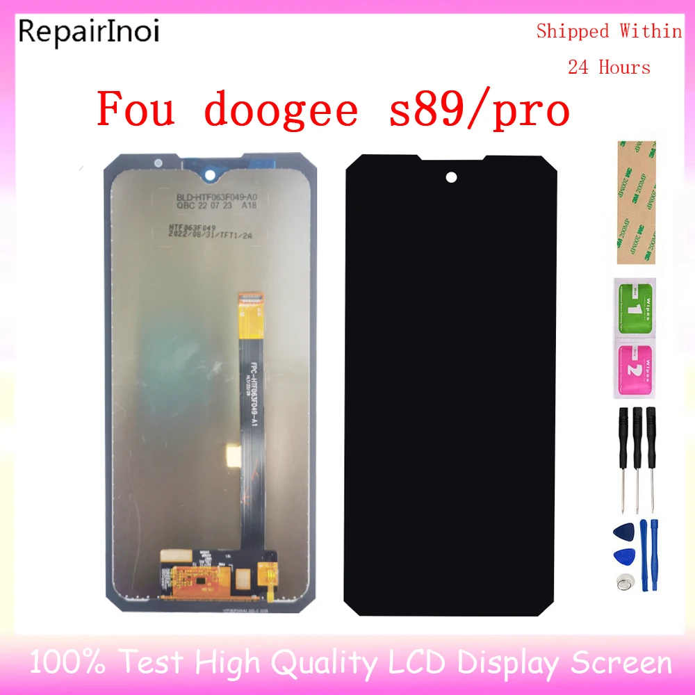 

6.3" New LCD Screen For Doogee S89 Pro LCD Display Touch Screen Digitizer Sensor Panel Assembly Replacement
