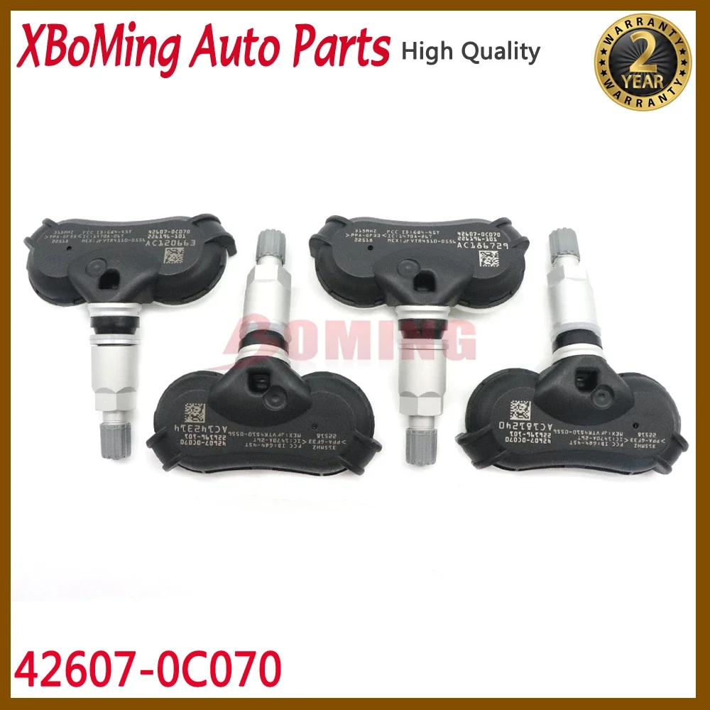 

42607-0C070 TPMS Tyre Pressure Monitoring System Sensor Fit For TOYOTA SEQUOIA 2008-2017 315MHz 426070C070
