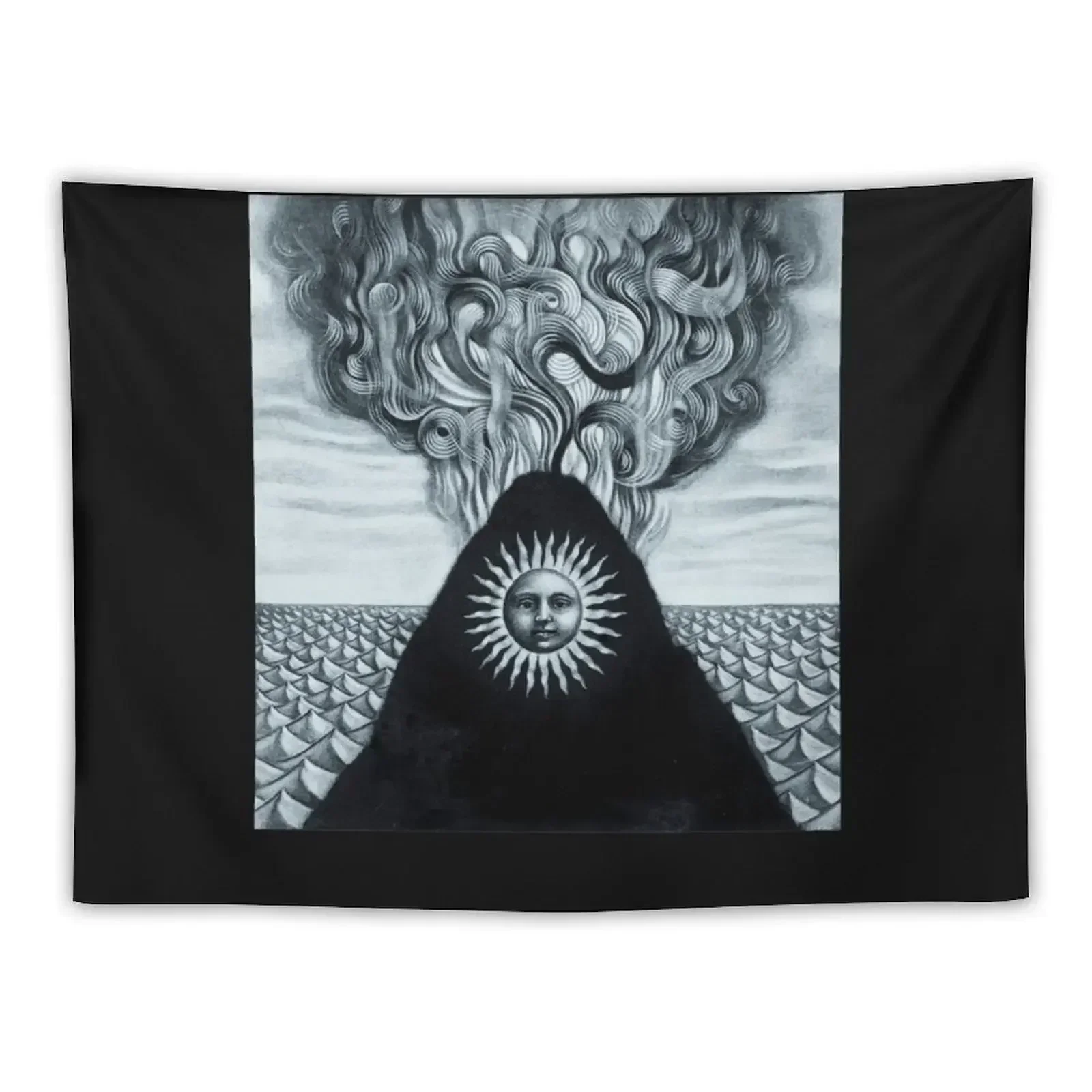 Gojira Magma Essential Tapestry Decoration For Rooms Room Decoration Korean Style Wall Art Aesthetics For Room Tapestry