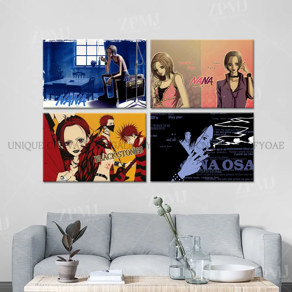 Klassische Anime NANA Leinwand HD Drucke Malerei Kawaii Nana Osaki Figuren Wand Kunst Poster Hause Dekoration Bilder Für Wohnzimmer – Detail 2