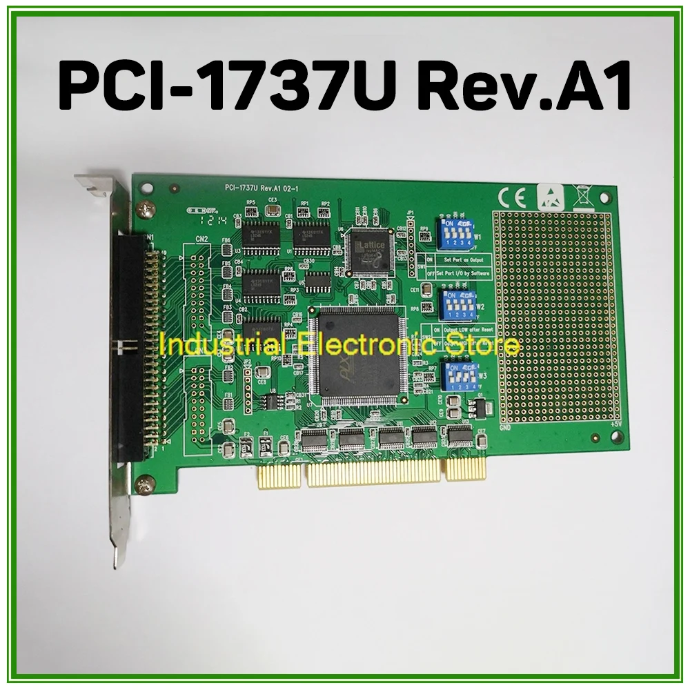 Data Capture Card For Advantech 24-Channel Digital I/O Input/Output Card PCI-1737U Rev.A1