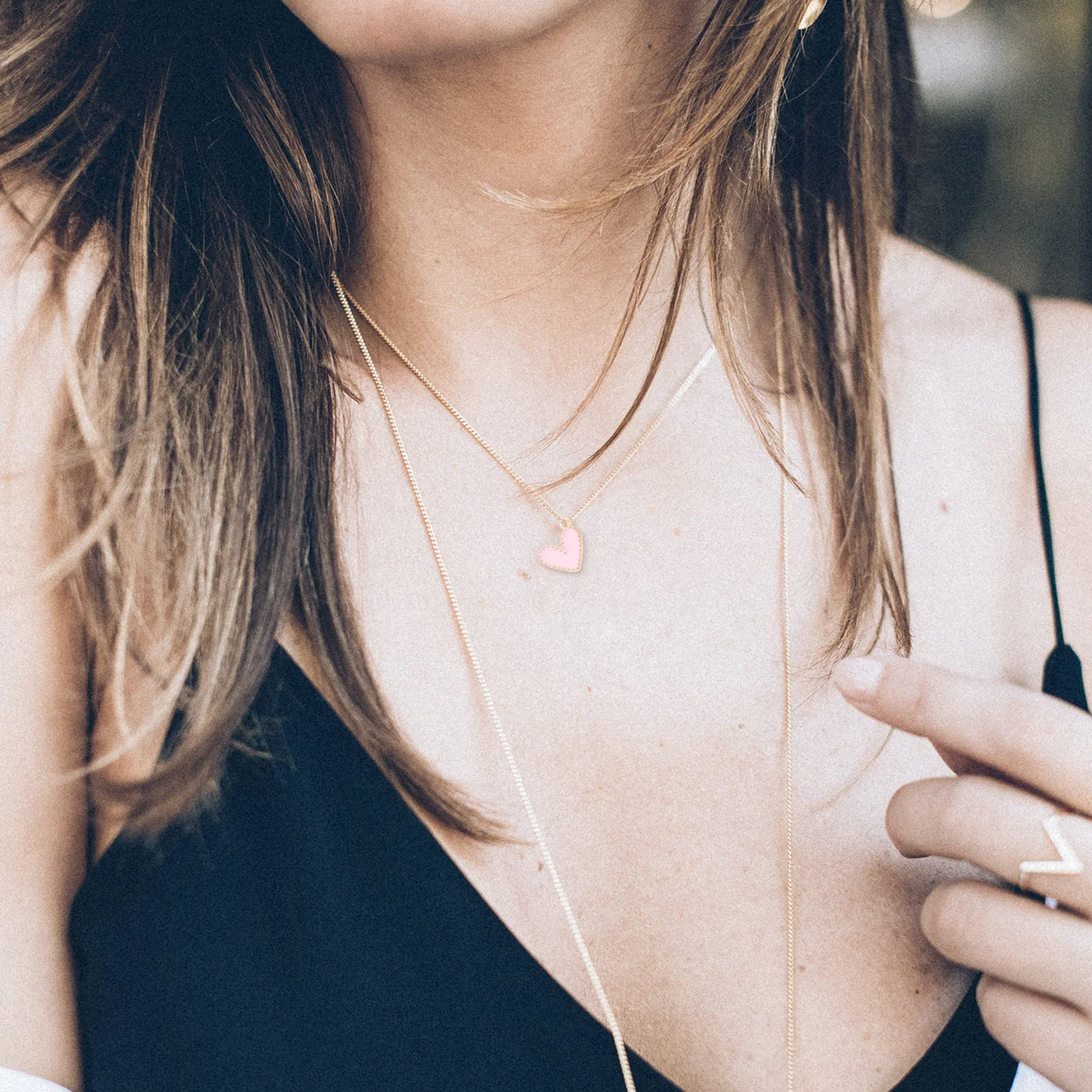 

90Pcs Heart Charms Zinc Alloy Pendants Necklace Bracelet Earring Making Decorations Heart Charms Necklace Pendants