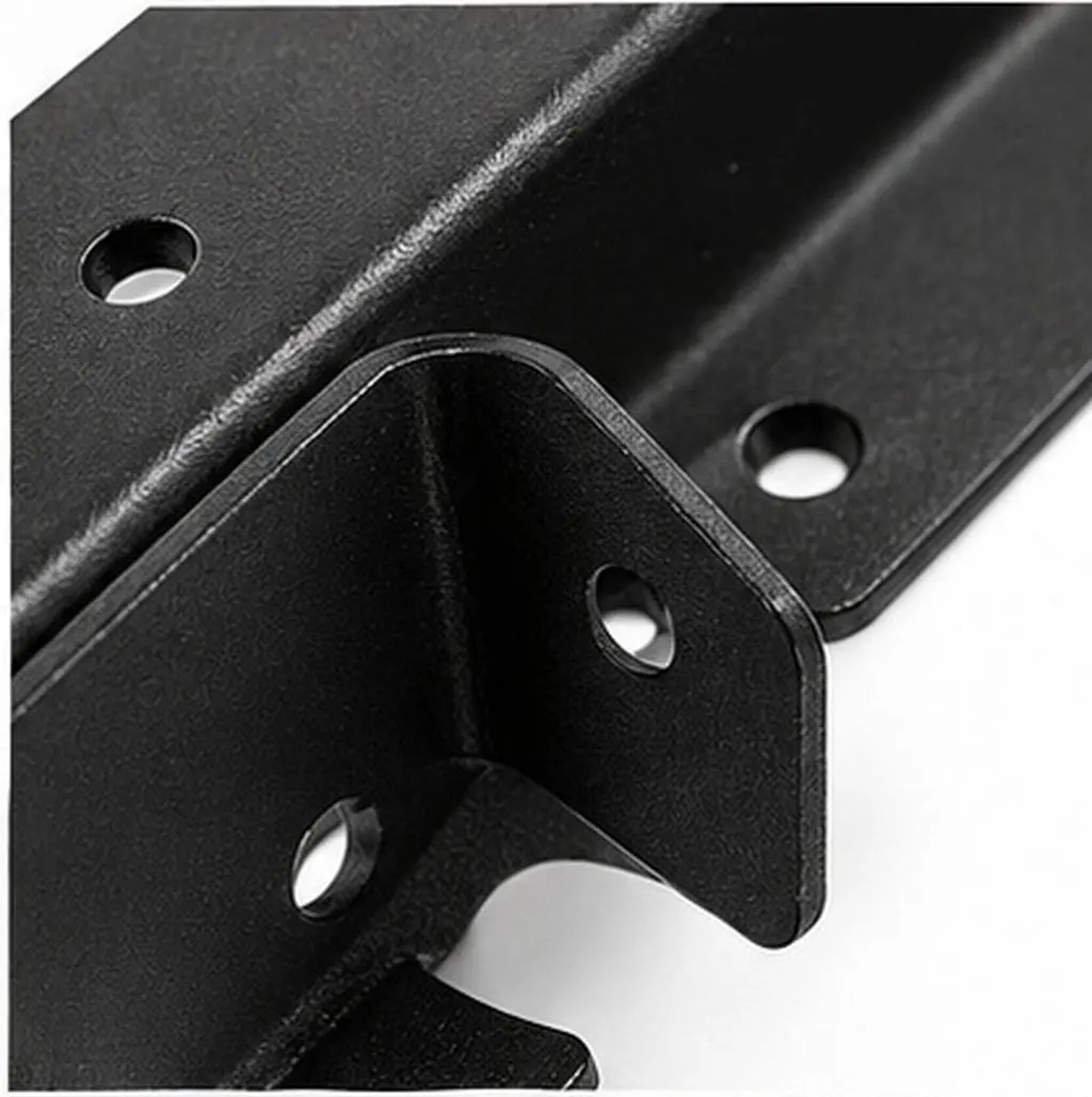 Heavy Duty Bed Frame Connectors 6 Sets Wood Rail Joint Brackets for Twin Loft Bed Fastening Hardware