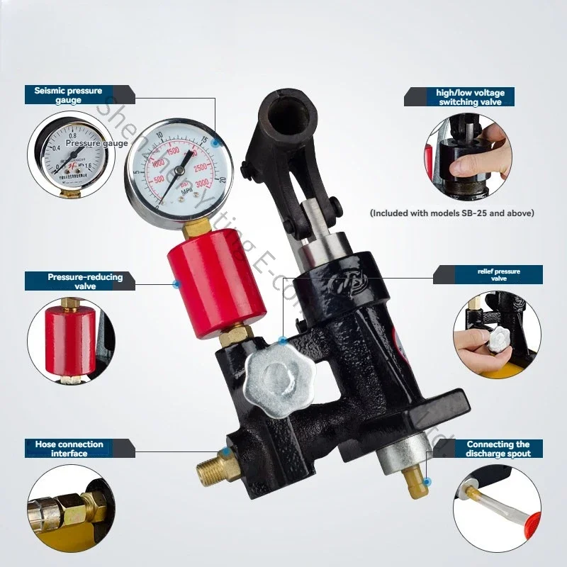 Hydraulic Pump Ppr Water Pipe Press Machine Pressure Pump Pressure Test Pump Pipeline Floor Heating Leak Test Machine