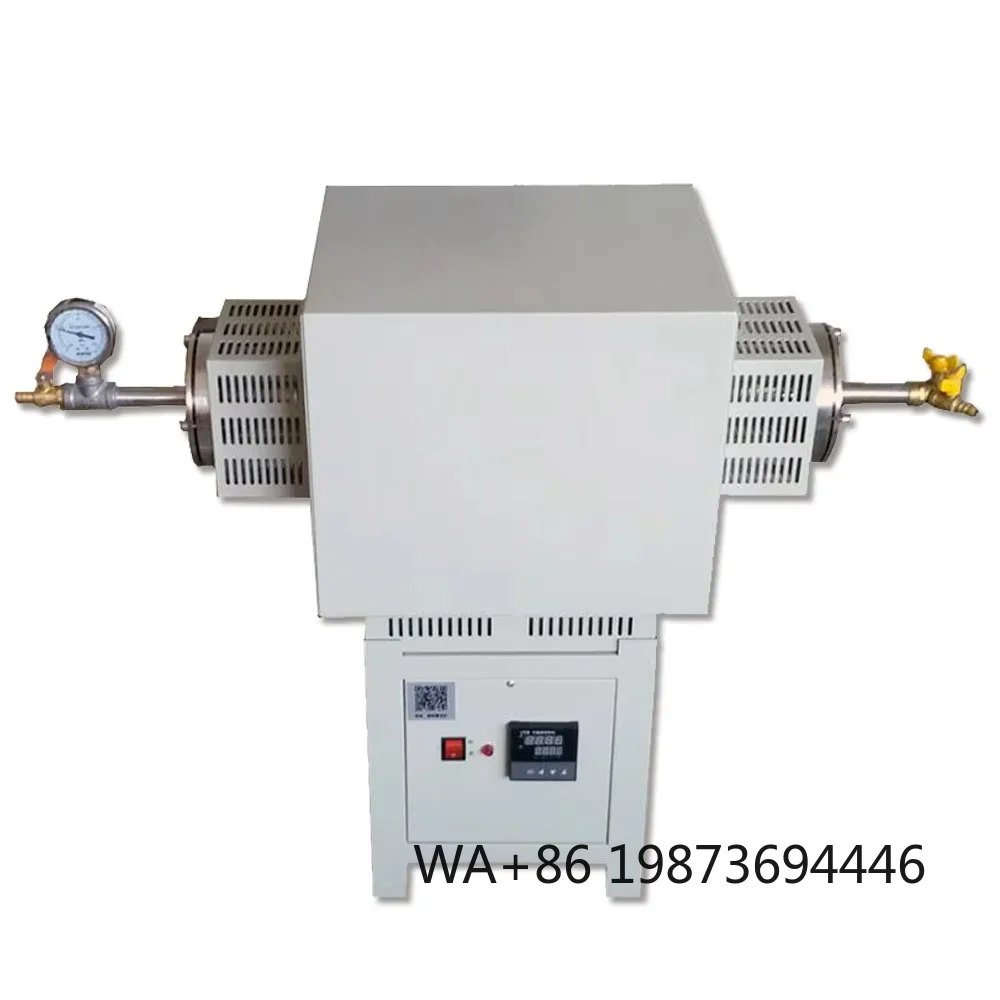 Energy-saving programmable vacuum tubular furnace, high-temperature atmosphere heating equipment