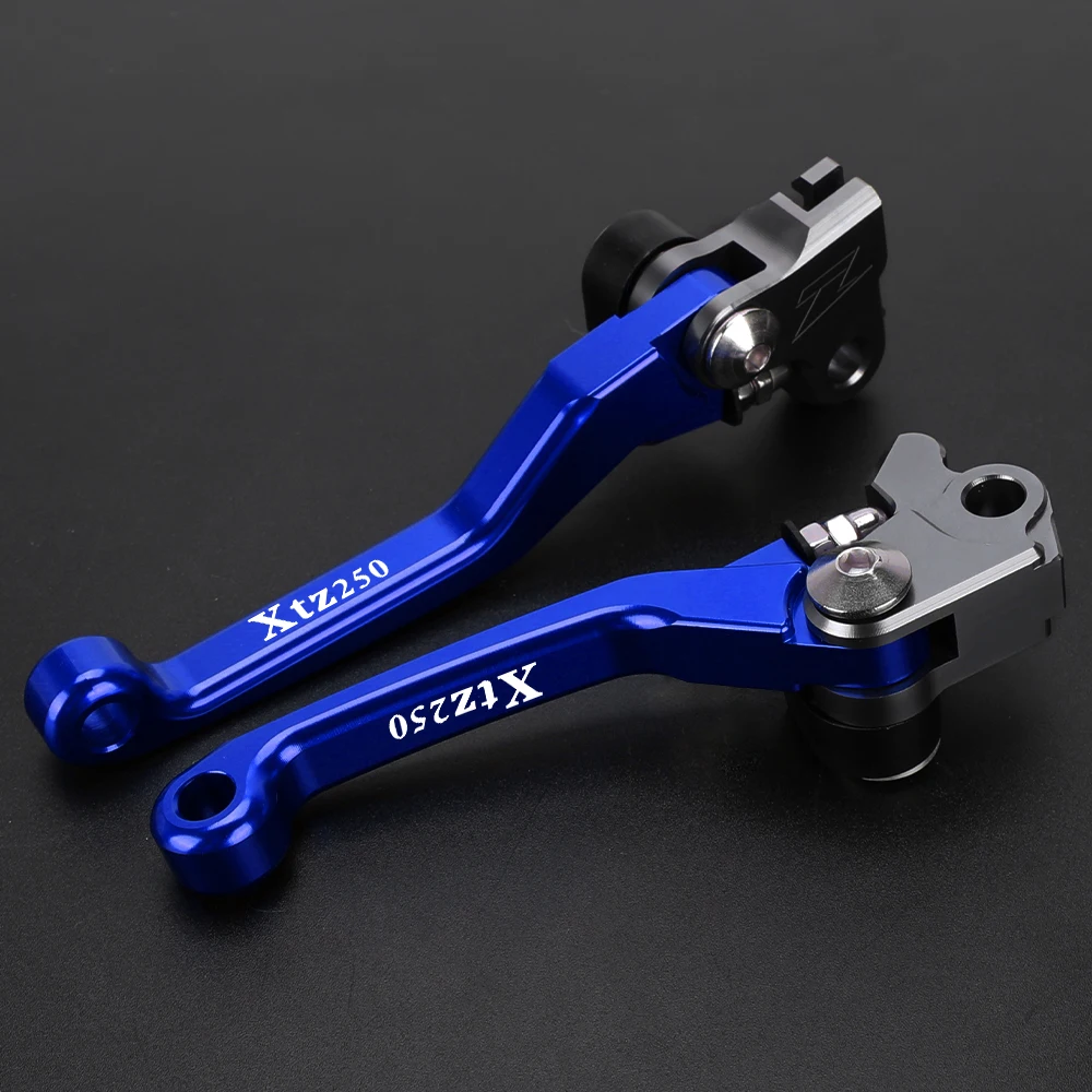 

Motorcycle Accessories Pivot Brake Clutch Levers Dirt Pit Bike Handle For YAMAHA XTZ250 XTZ 250 2006 2007 2008 2009 2010-2017