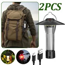 2200mAh Camping Lantern with Magnetic Base Similar To Blackdog Goal Zero Lantern 5 Lighting Modes Led Flashlights Emergency Lamp