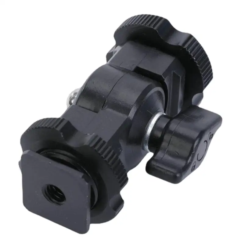 

652F Адаптер горячей обуви алюминиевой камеры с 1/4 -дюймовым адаптером для крепления винта для светодиодной заполнения