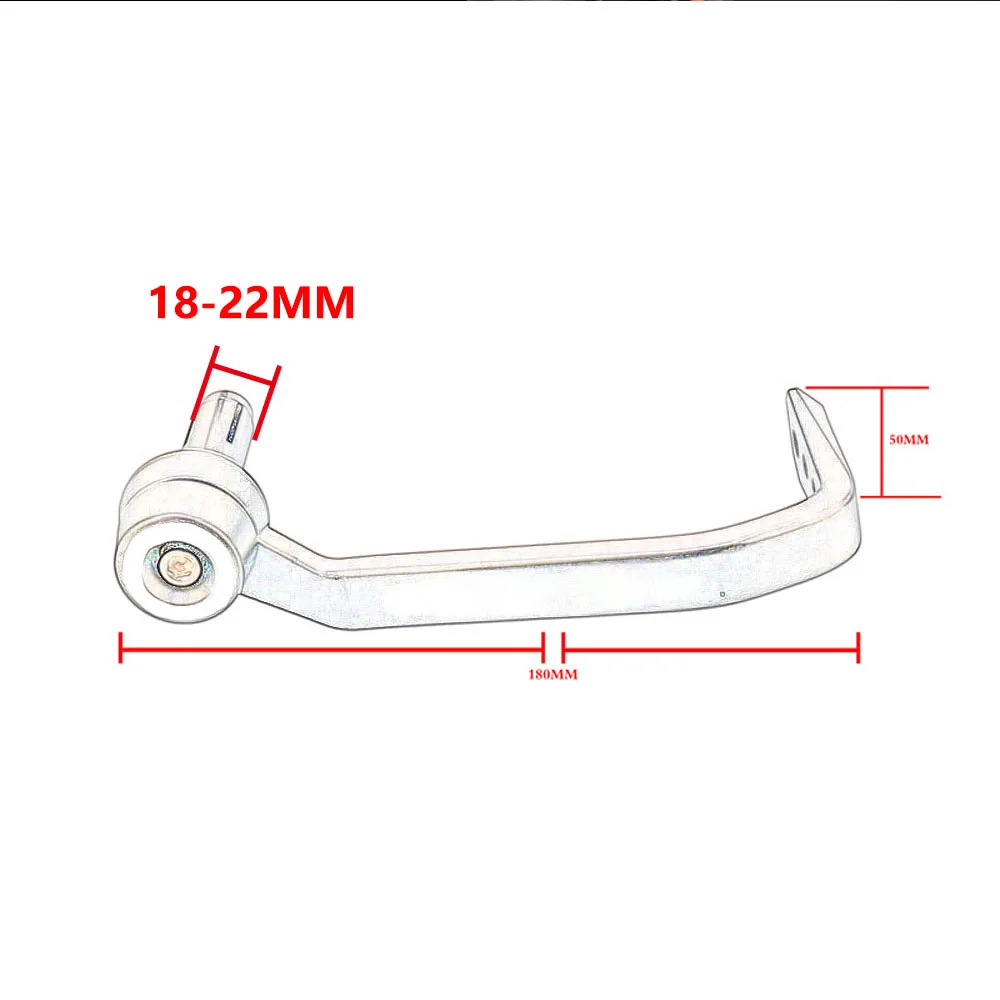18-22MM Handlebar Motorcycle Proguard System Brake Clutch Levers Protector Hand Guard For Ducati Yamaha Honda Universal 2024 New