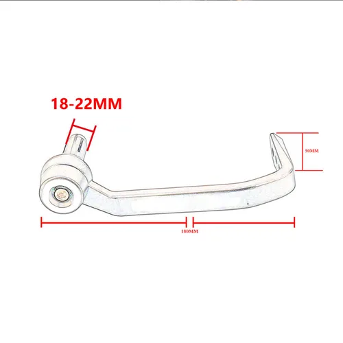 Imagen 2 del producto Palancas de embrague de freno para manillar de motocicleta, Protector de mano para Ducati, Yamaha, Honda, Universal, nuevo, 18-22MM, 2024