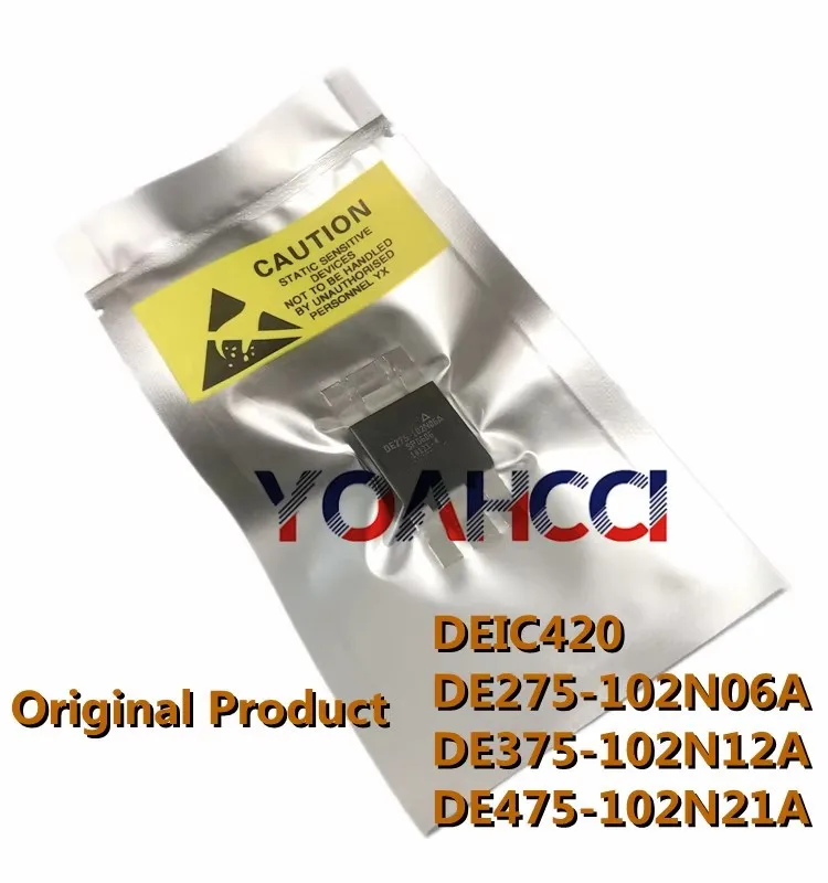 

DEIC420 DE275-102N06A DE375-102N12A DE475-102N21A (1 шт.) Бесплатная доставка SMD RF Power MOSFET N-канальный, оригинальный в наличии