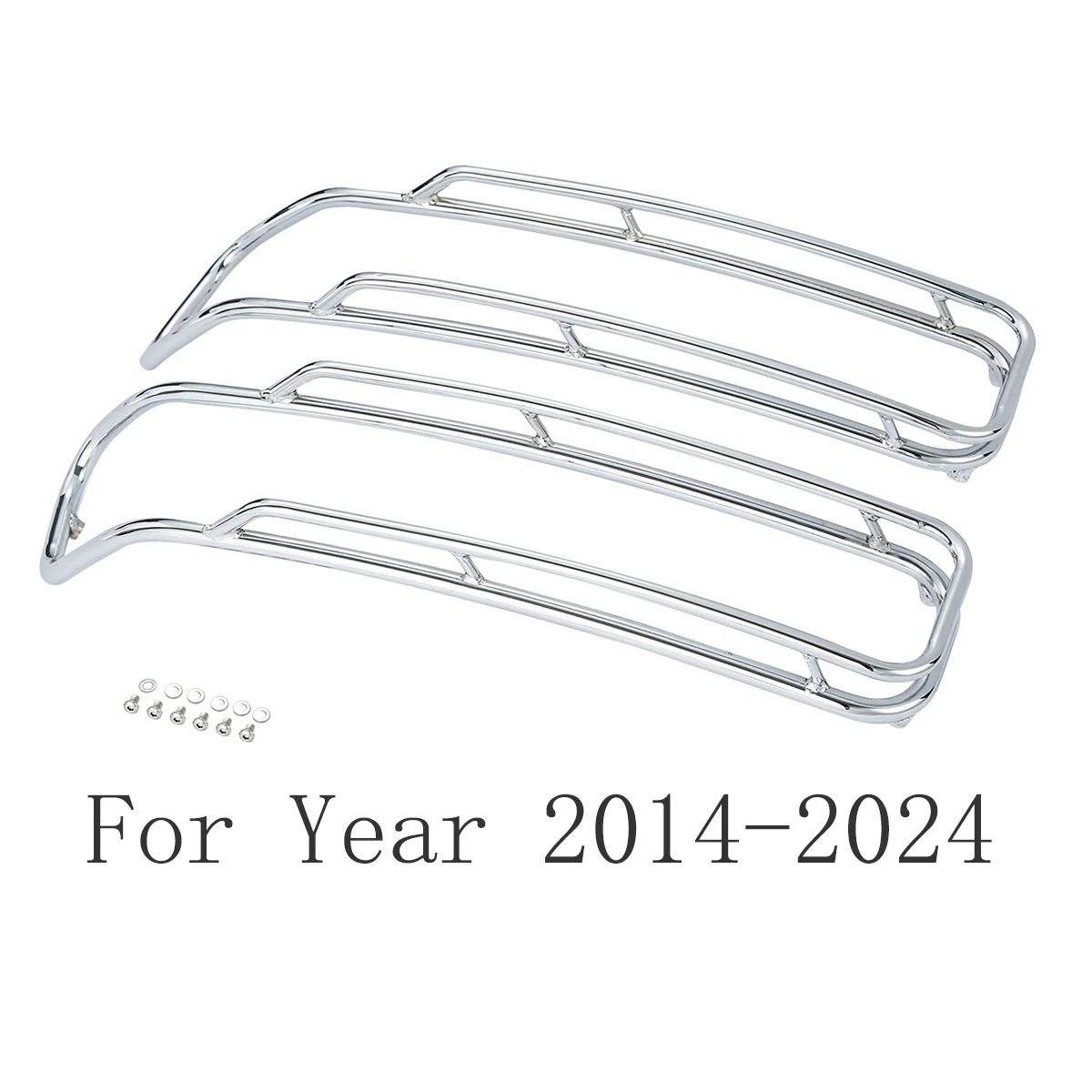 Motorcycle Saddlebags Lid Top Rail Guard For Harley Touring Street Electra Glide Road King 1994-2013 2014-2024