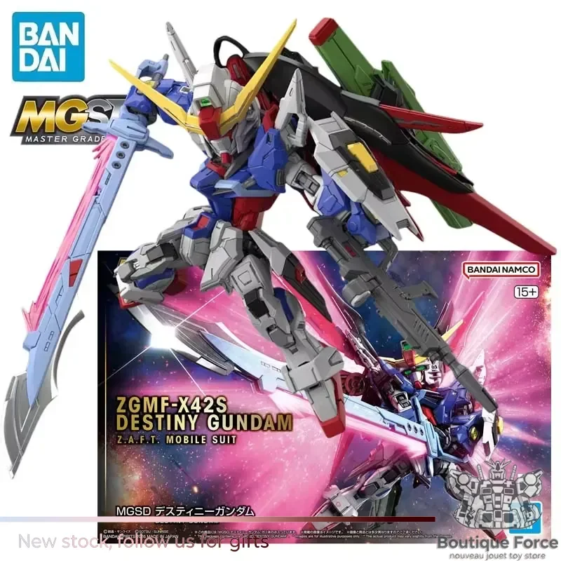 

BANDAI MGSD Mobile Suit Gundam SEED FREEDOM DESTINY GUNDAM Anime Action Figure Assembly Model Kit Official Licensed