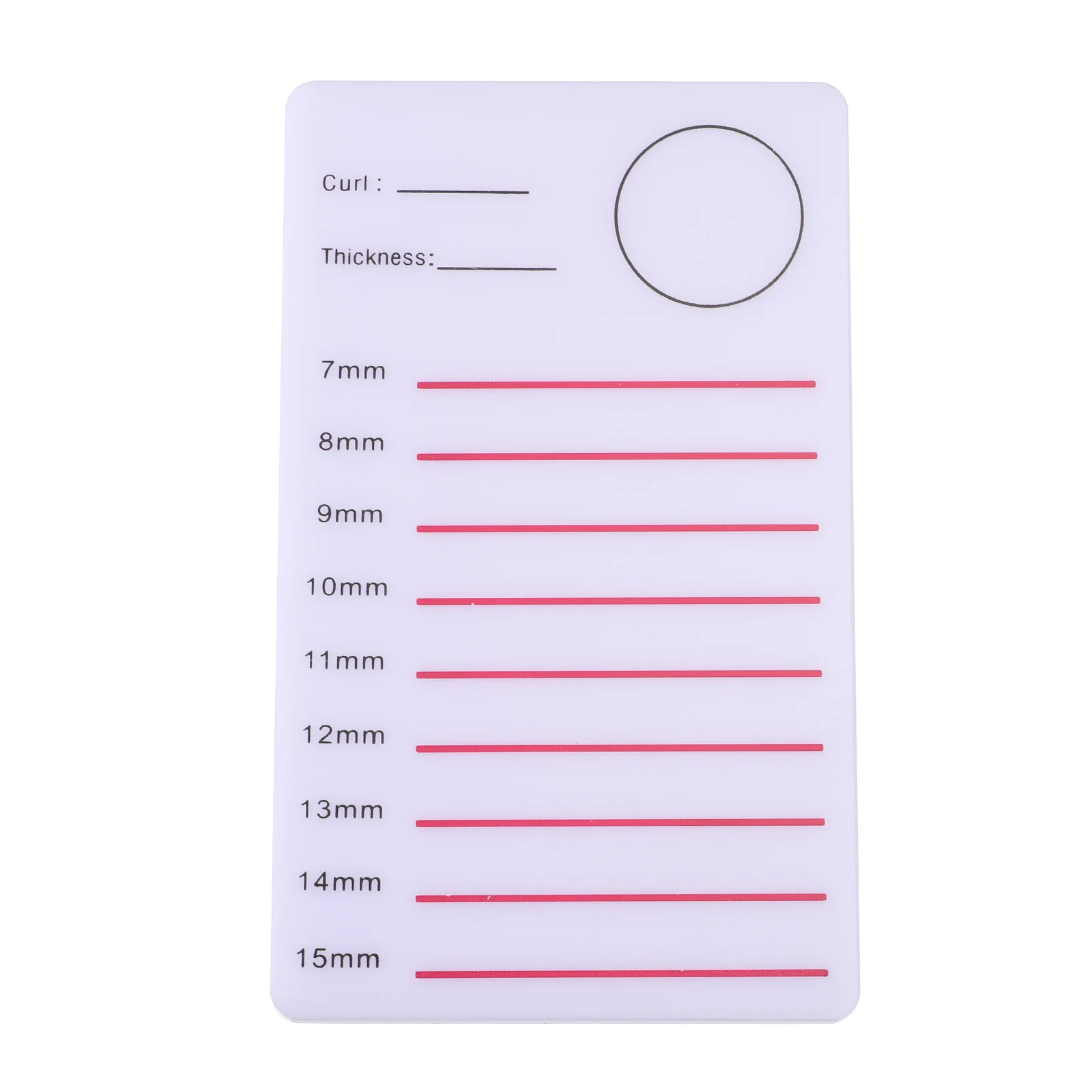 NOLITOY Tablero de exhibición de pestañas acrílicas, soporte de bandeja para pestañas postizas, paleta de injerto, herramienta para extensiones de pestañas