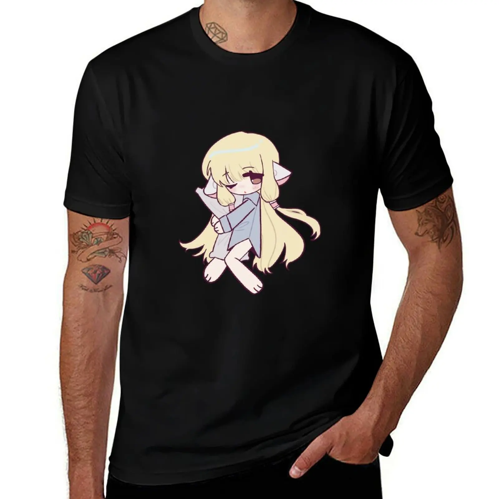 

Pastel chii T-Shirt t shirt man casual men t shirt cotton 100%