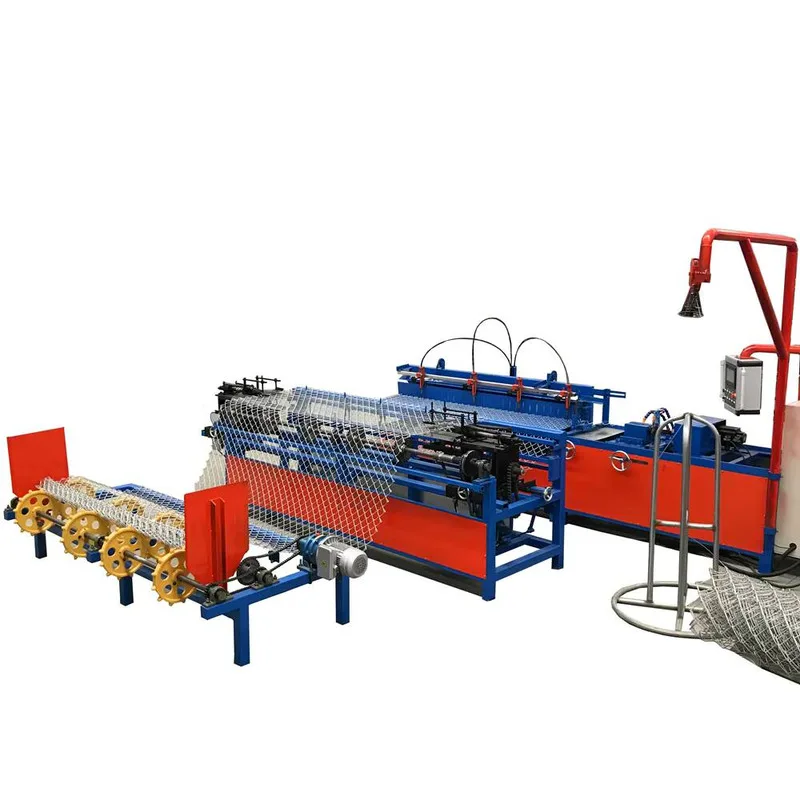 Low Investment Single Chain Link Fence Zoo Diamond Wire Mesh Making Machine Pet Cage Farm Isolation Net