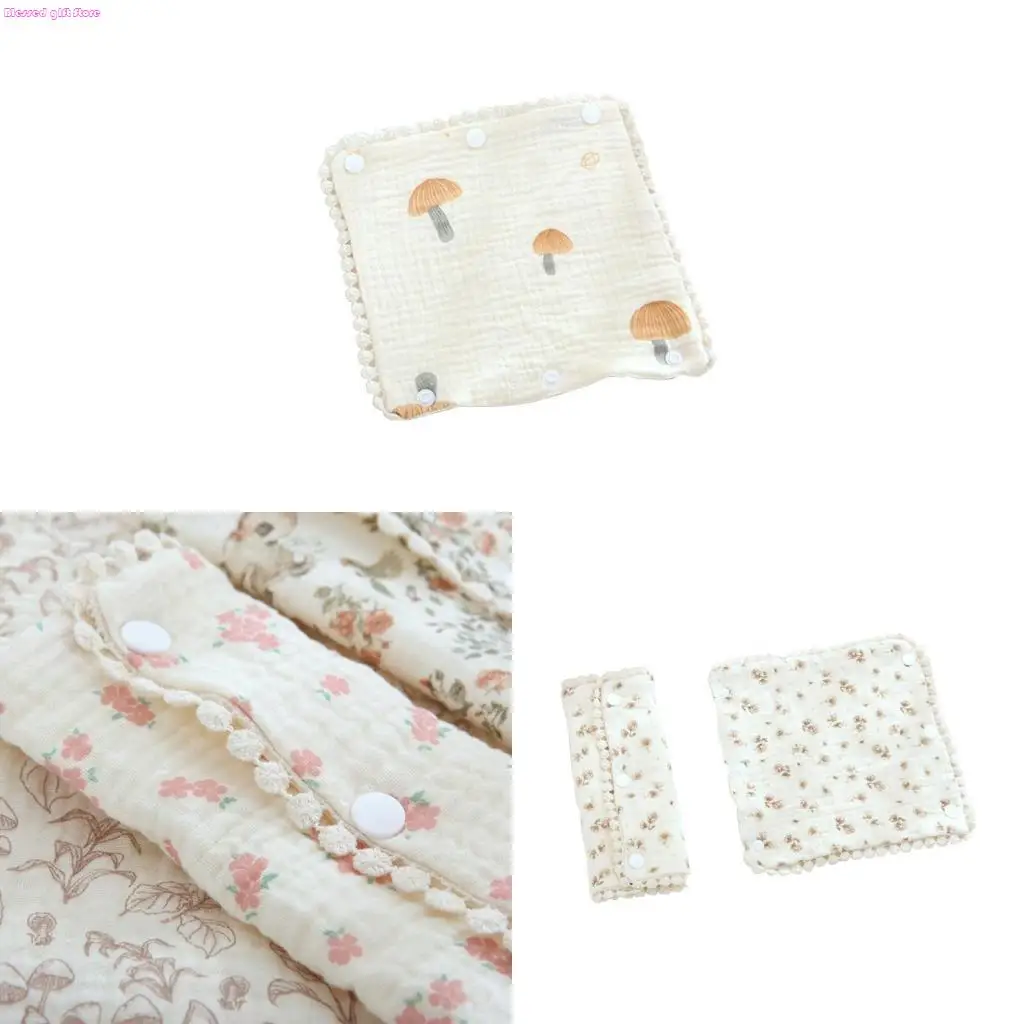 D0JC Shoulder Strap Protectors with 4-layer Belt Covers Cushion for Boys Girls