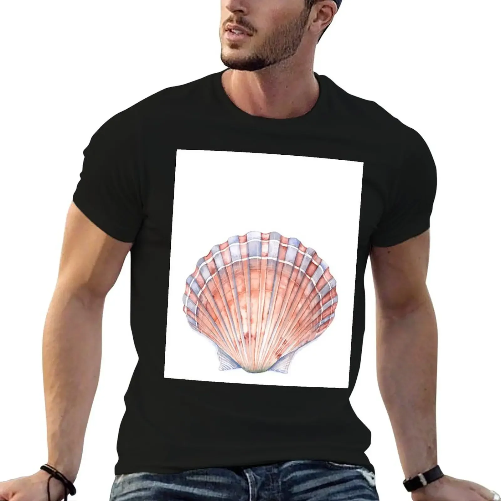 Seashell T-Shirt shirts graphic new edition sports fans outfits for men