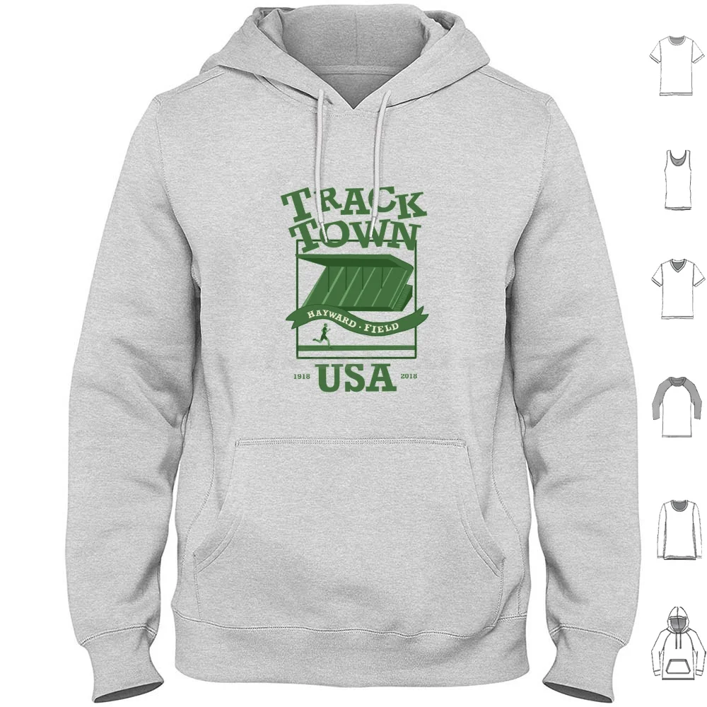 Track Town Usa Old Hayward Field Hoodie Cotton Long Sleeve Track Town Usa Track Usa Hayward Field Track And Field Eugene Old