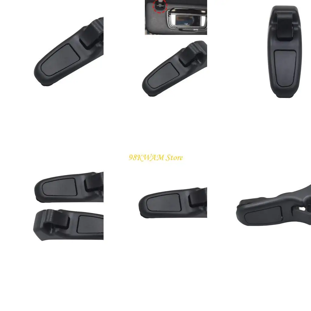 98173193100 Car Cabin Shade Bracket Replacement Part, Black ABS Support Mount for Interior Repair and Consistent Cabin Use 68UF