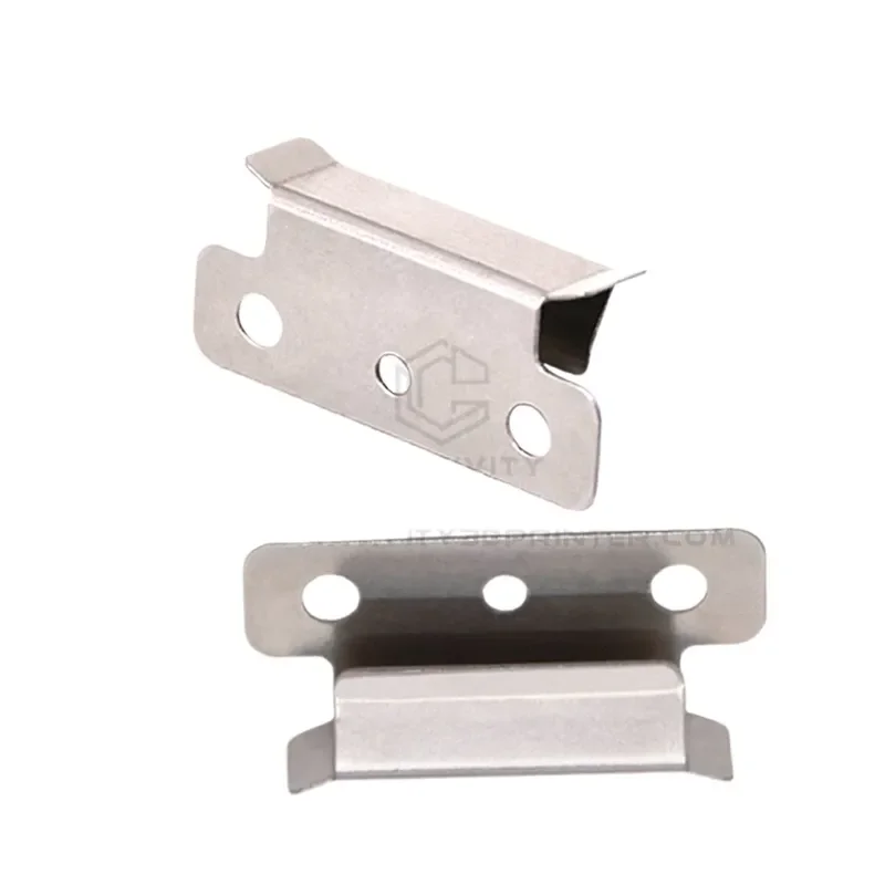Stainless Steel Hot Bed Fixing Clip for 3D Printer Lattice Glass Plate Holder Compatible with Ender 3 Same Style Securely