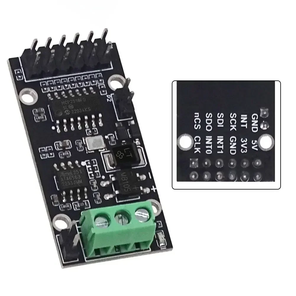 

For SPI To CANFD MCP2518FD Module Electronic Products For Electronics Enthusiasts Protecting Against Electrical Disturbances.