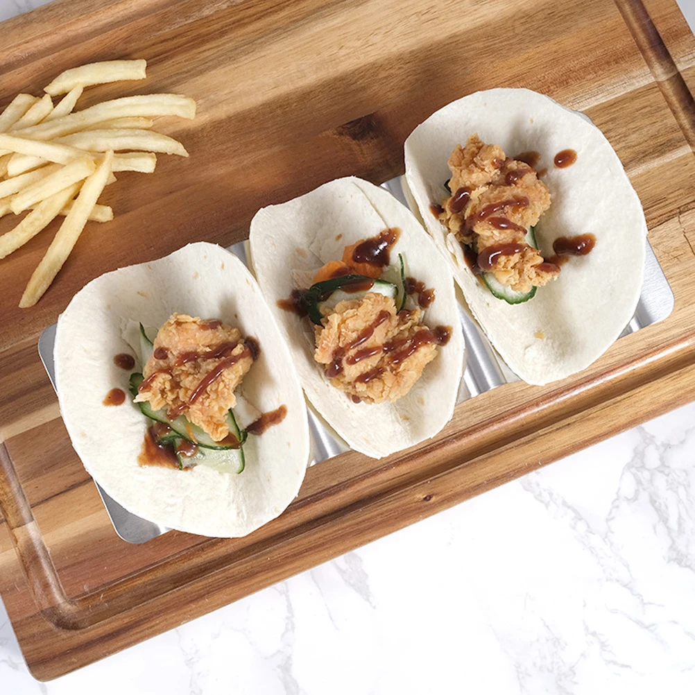 

Taco Holder Stainless Steel Cat Paw Design Thickened Burrito Rack Stackable Metal Taco Stand Kitchen Essentials